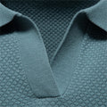 AirKnit breathable polo shirt detail