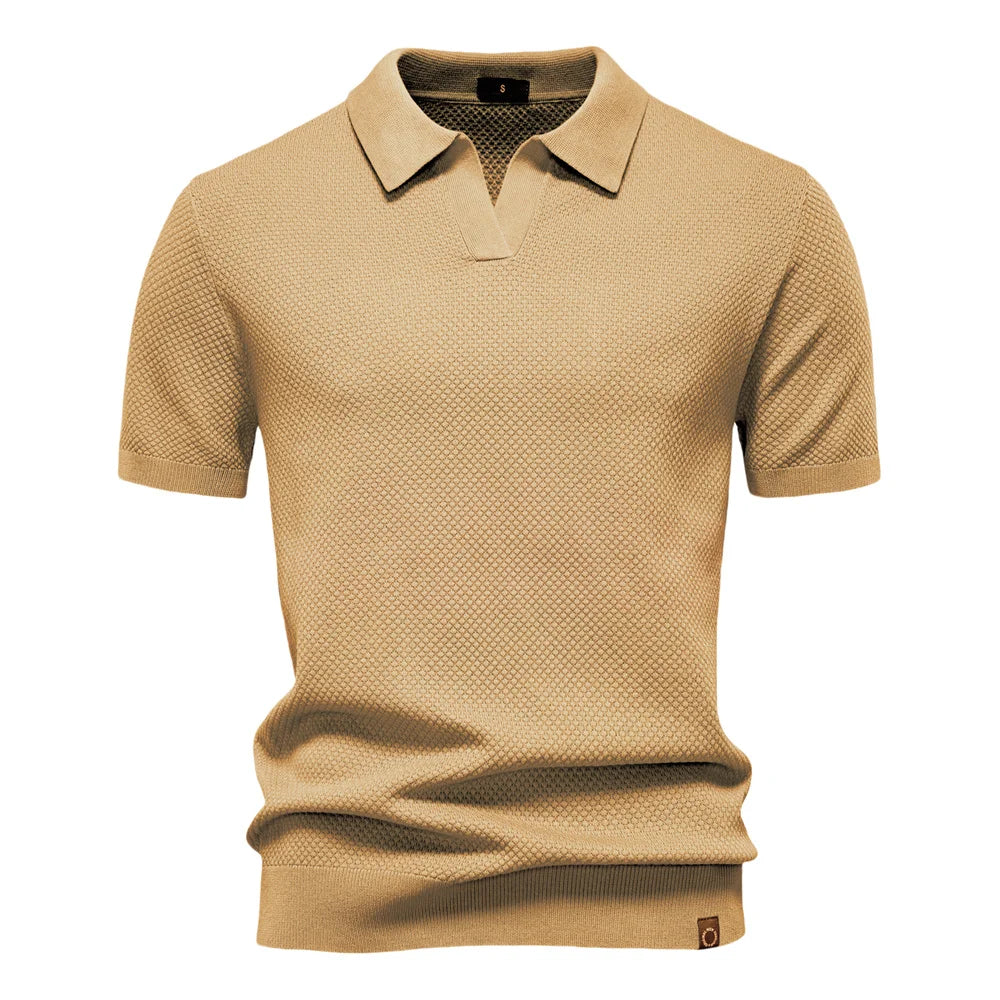 AirKnit men's breathable polo product view