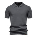 AirKnit men's solid knit polo