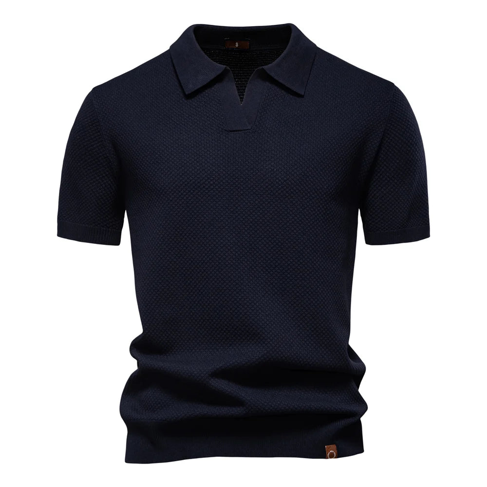 AirKnit men's casual summer polo