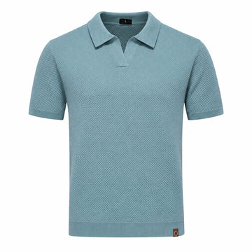 AirKnit men's breathable short-sleeve polo