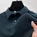 CoreFlex men's breathable knit polo shirt
