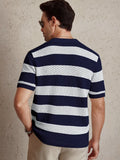 LineCraft men's short-sleeve knit polo