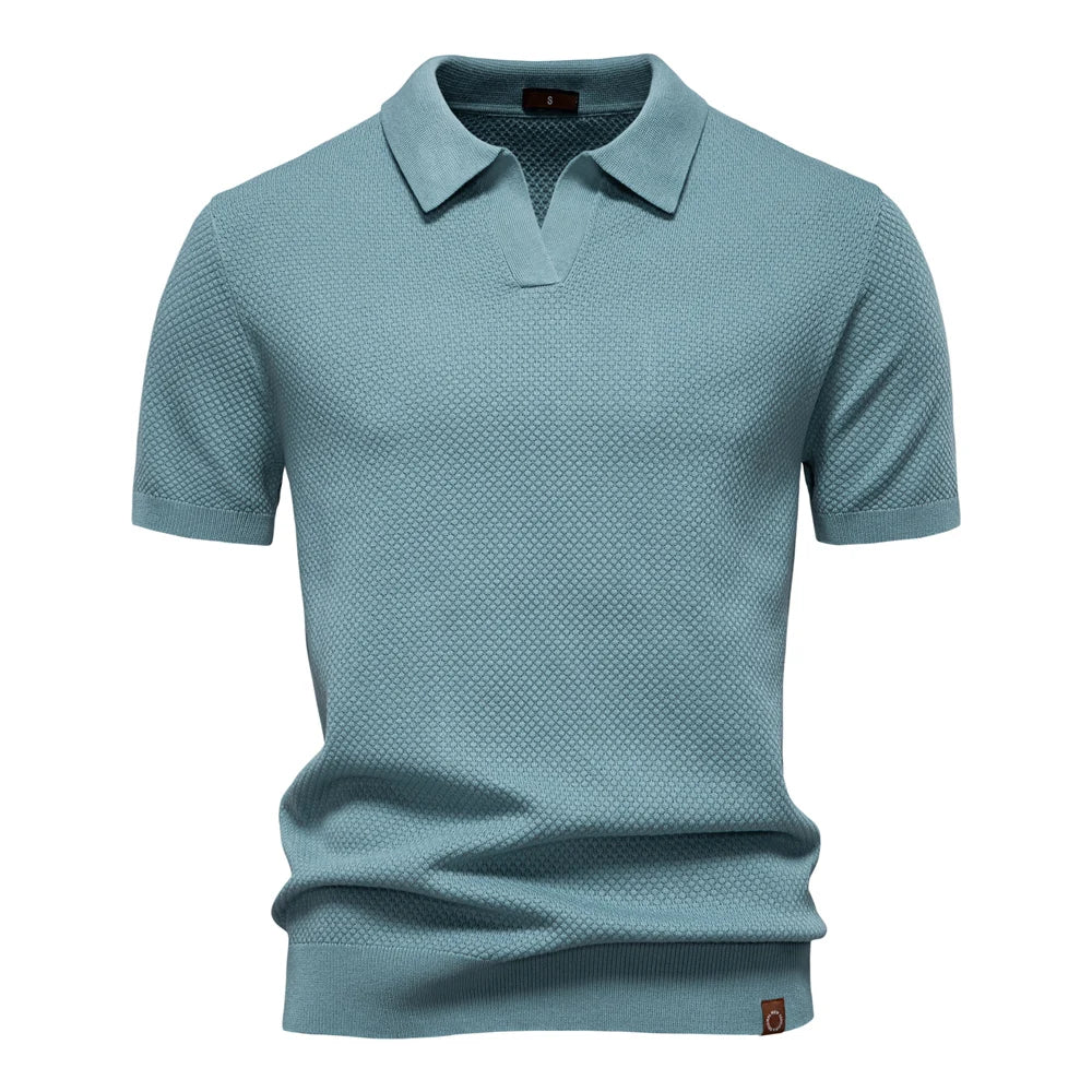 AirKnit breathable knit polo product image